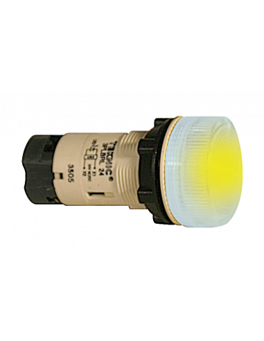 Altech 3PLBR1L-230 Voyant 22 mm, LED intégrée - Lot de 40