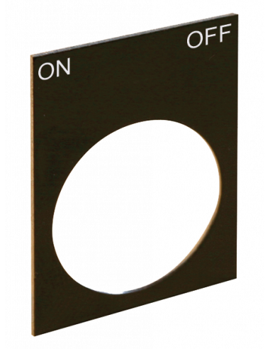 Plaque signalétique Altech 2LP30, 22 mm, - Lot de 2000