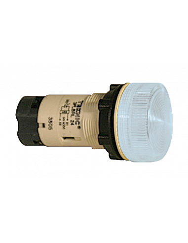 Altech 3PLBR7LS-024 Voyant lumineux 22 mm, LED intégrée - Lot de 20