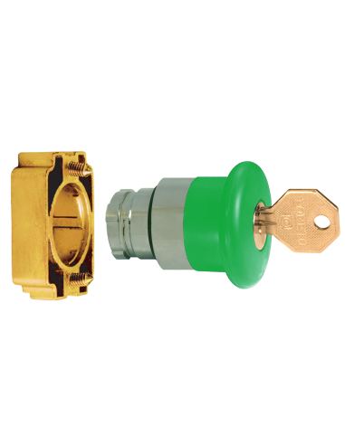 Altech 2AMLKB3 Bouton-poussoir, 22 mm, - Lot de 20