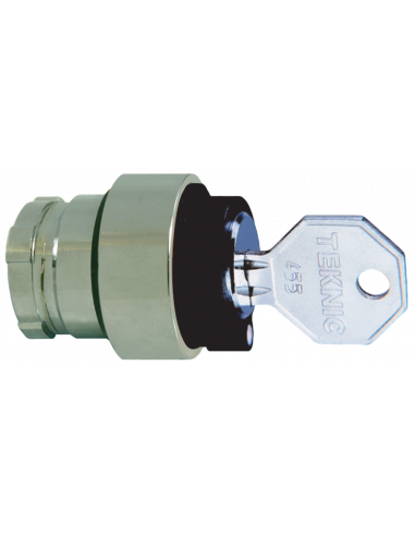 Altech 2AK2-06 Sél. Op., 22 mm, clé (GDC) - Lot de 20