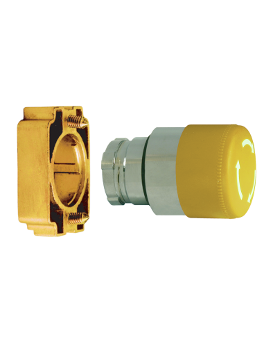 Altech 2AMLS8 Bouton-poussoir, 22mm, non illuminé - Lot de 50