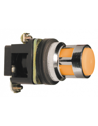 Altech ALF5LB-024 Bouton-poussoir 30 mm, ill., - Lot de 9