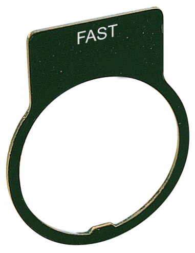 Plaque de légende Altech LP12, 30 mm - Lot de 2000