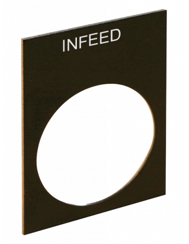Altech 2LP72 Legend Plate, 22 mm