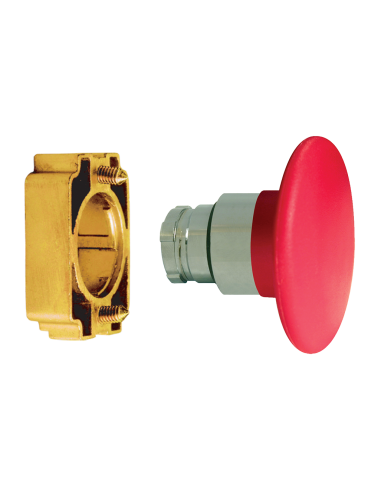 Altech 2AMJ4 Bouton-poussoir 22 mm - Lot de 50