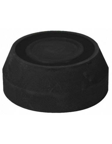 Altech BT2 Embout en caoutchouc, 30 mm, noir - Lot de 20