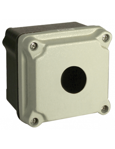 Boîtier Altech 7010A13 PDC-E-AL, 22mm, 1BP, NPT - Lot de 4