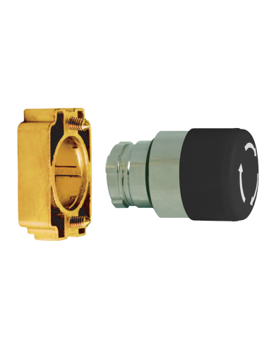 Altech 2AMLS2 Bouton Poussoir, 22mm, Non Ill. - Lot de 50