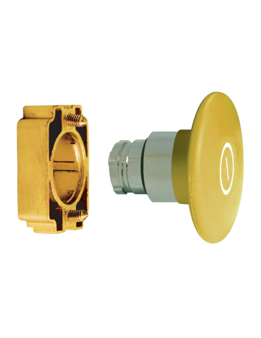 Altech 2AMPPJ8 Bouton-poussoir, 22 mm, non lumineux - Lot de 50
