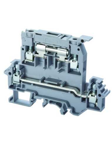 Altech DDDL4U/R Bornier DIN, à vis, déconnectable - Lot de 20