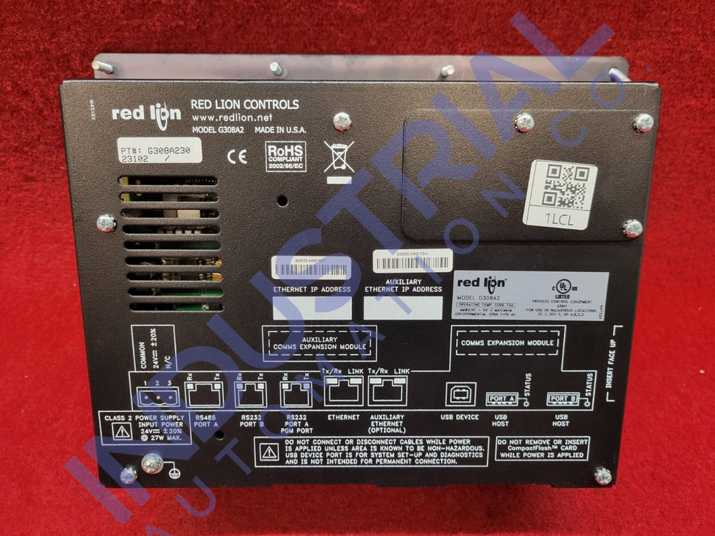 Red Lion G308A230 IAC Certified Refurbished