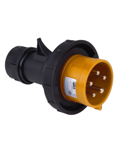 Fiche mâle Altech S41S65A, 20 A, 120/250 V — Lot de 4