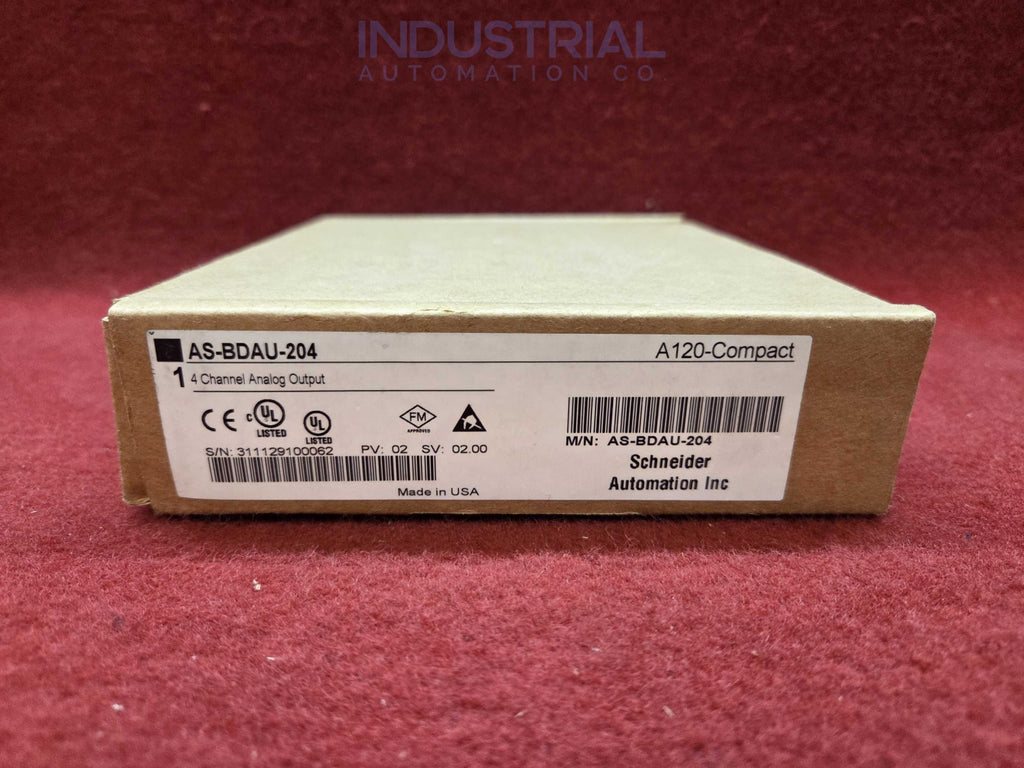 Schneider Electric AS-BDAU-204 New