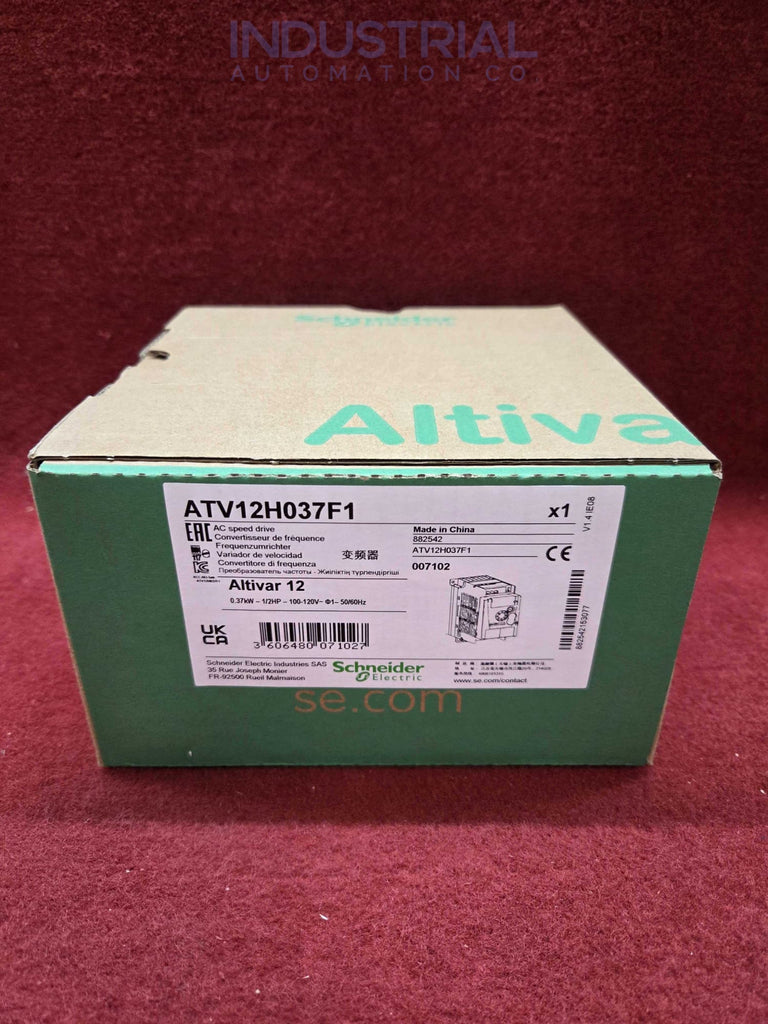 Schneider Electric ATV12H037F1 New