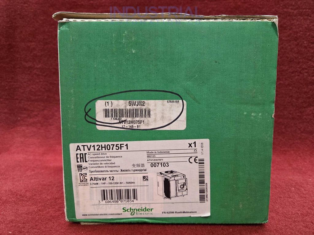 Schneider Electric ATV12H075F1 New