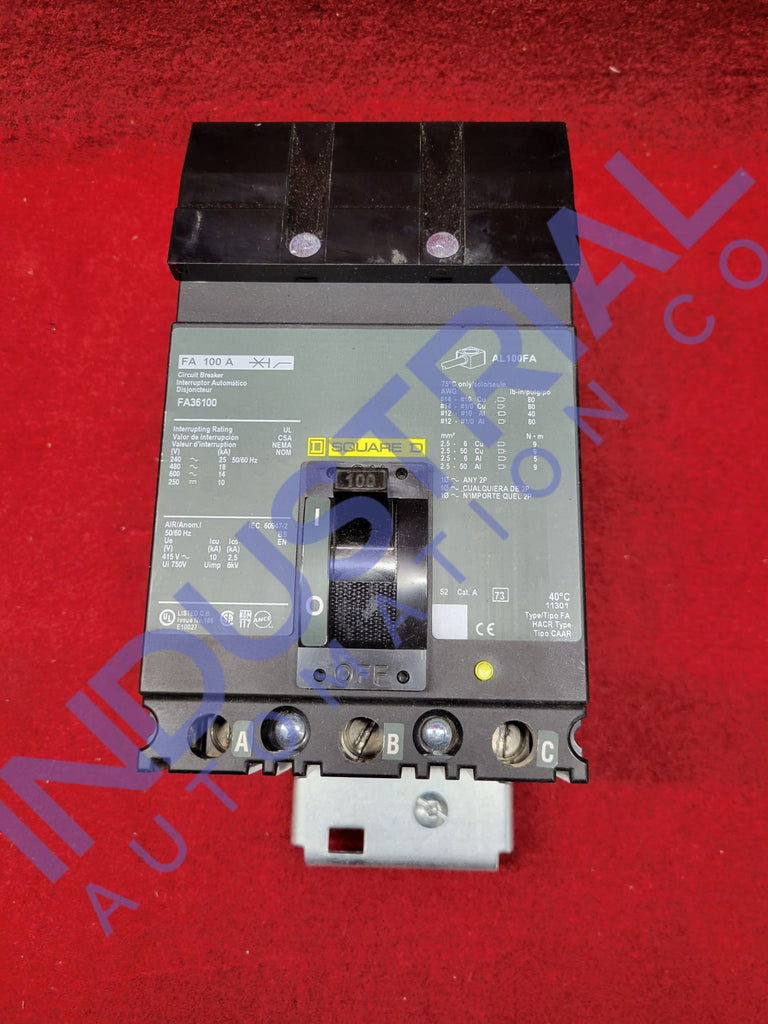 Schneider Electric FA36100 IAC Certified Refurbished