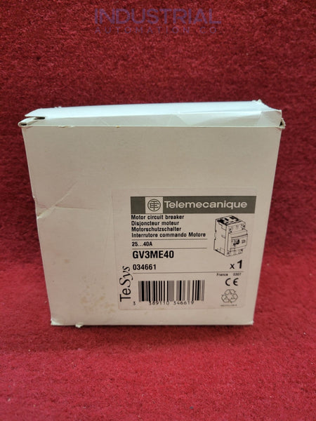 Schneider Electric GV3ME40 - New Surplus