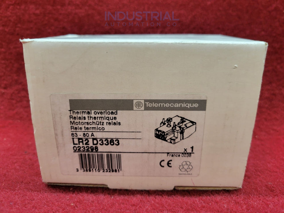 Schneider Electric LR2-D3363 New