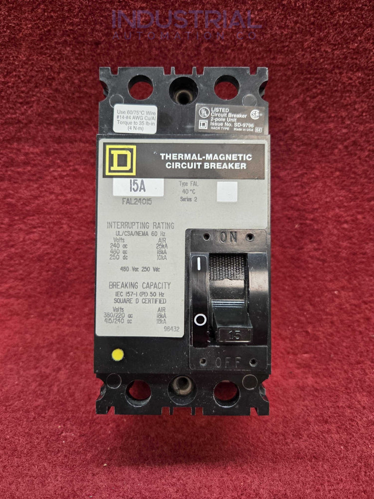 Schneider Electric Square D FAL24015 - IAC Certified Refurbished