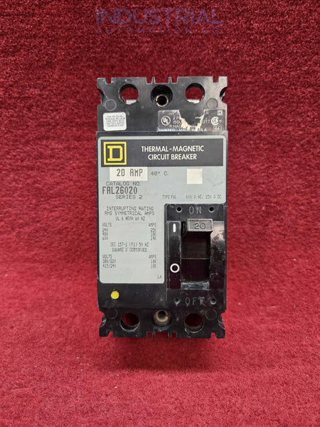 Schneider Electric Square D FAL26020 - IAC Certified Refurbished