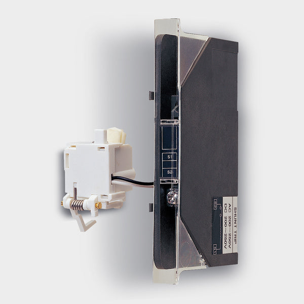 Circuit Breaker Shunt Trip For Frame 100 Circuit Breaker 100-130 VAC/VDC Right Pole Installation