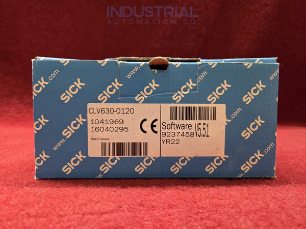 SICK CLV630-0120 New Surplus