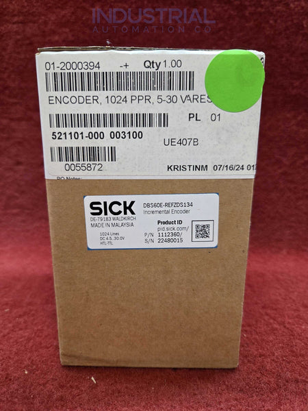 SICK DBS60E-REFZDS134 New