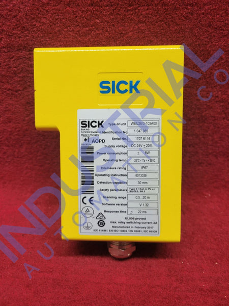 Sick Weu26/3-103A00