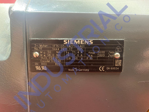Siemens 1Ft6105-1Ac71-1Ag1
