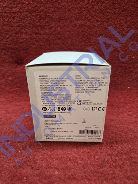 Siemens 3LD2103-1TP51 - New