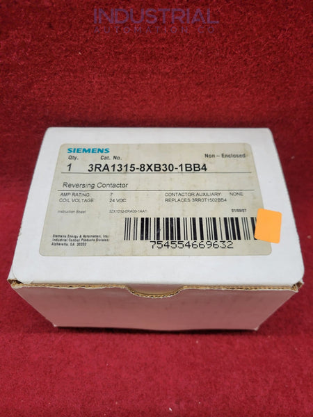 Siemens 3RA1315-8XB30-1BB4 New Open Box