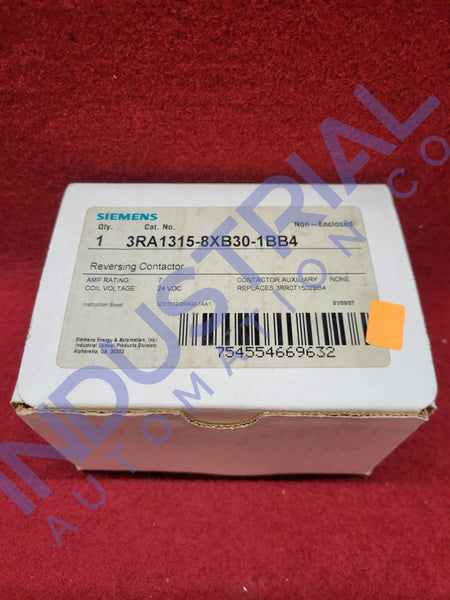 Siemens 3RA1315-8XB30-1BB4 New Open Box