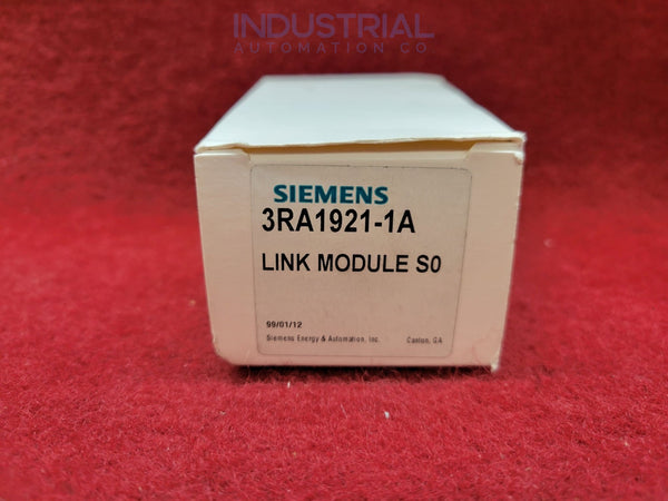 Siemens 3RA1921-1A New