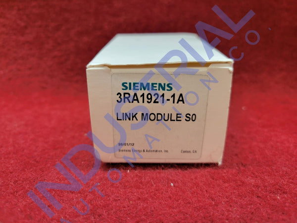 Siemens 3RA1921-1A New