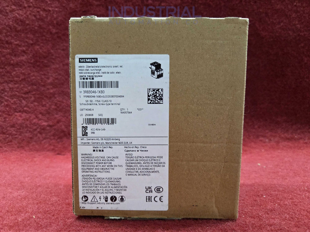 Siemens 3RB3046-1XB0 New