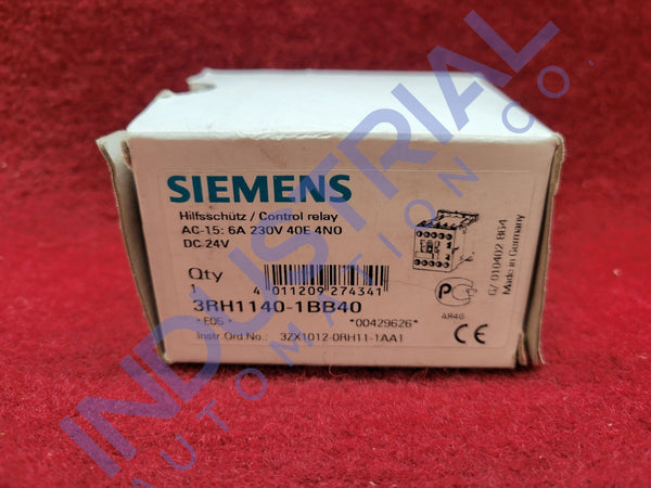 Siemens 3RH1140-1BB40 New