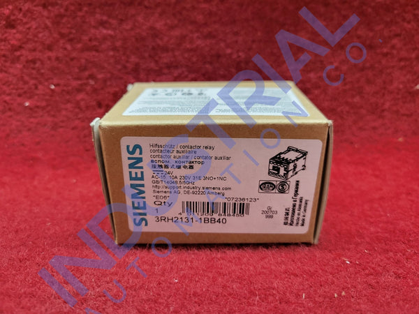 Siemens 3RH2131-1BB40 New