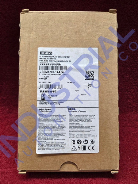 Siemens 3RM1207-1AA04 New Factory Sealed Industrial Automation
