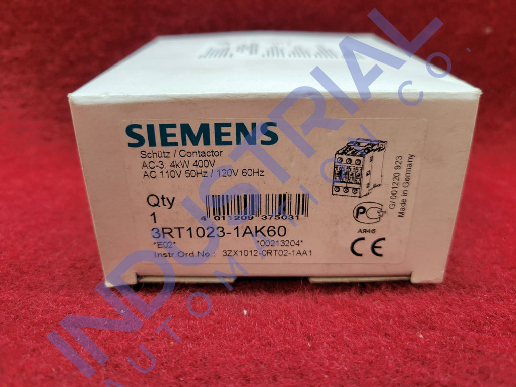 Siemens 3RT1023-1AK60 New