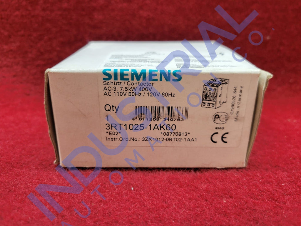 Siemens 3RT1025-1AK60 New