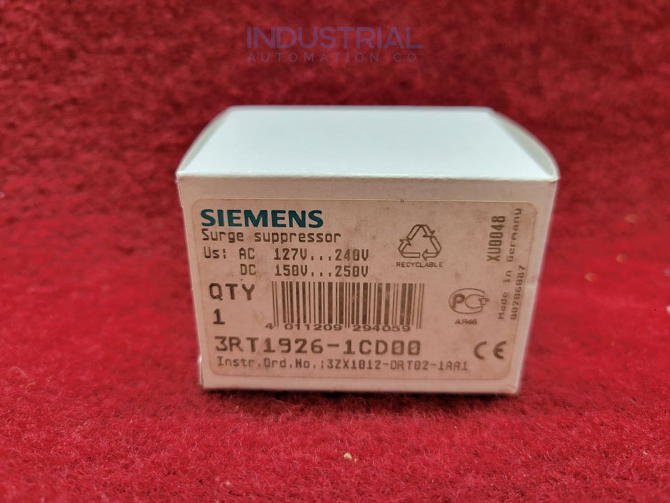 Siemens 3RT1926-1CD00 New