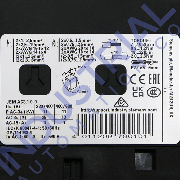 Siemens 3RT2026-1BB40 New