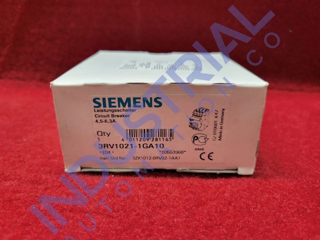 Siemens 3RV1021-1GA10 Industrial Automation
