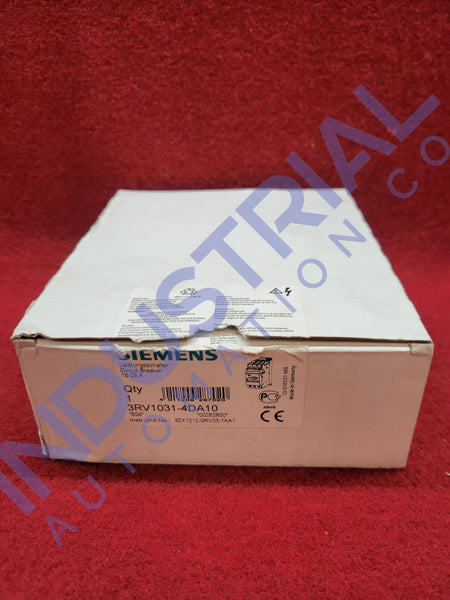 Siemens 3RV1031-4DA10 New Open Box Industrial Automation