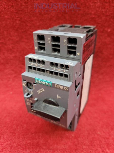 Siemens 3RV2011-0KA25 IAC Certified Refurbished