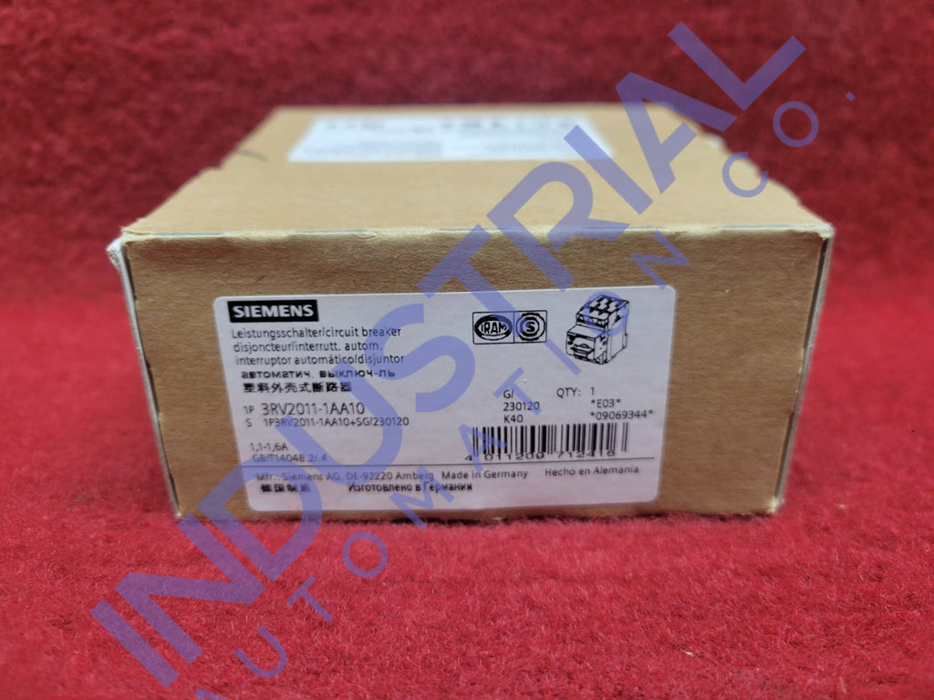 Siemens 3Rv2011-1Aa10