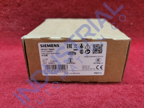 Siemens 3RV2011-1AA20 New