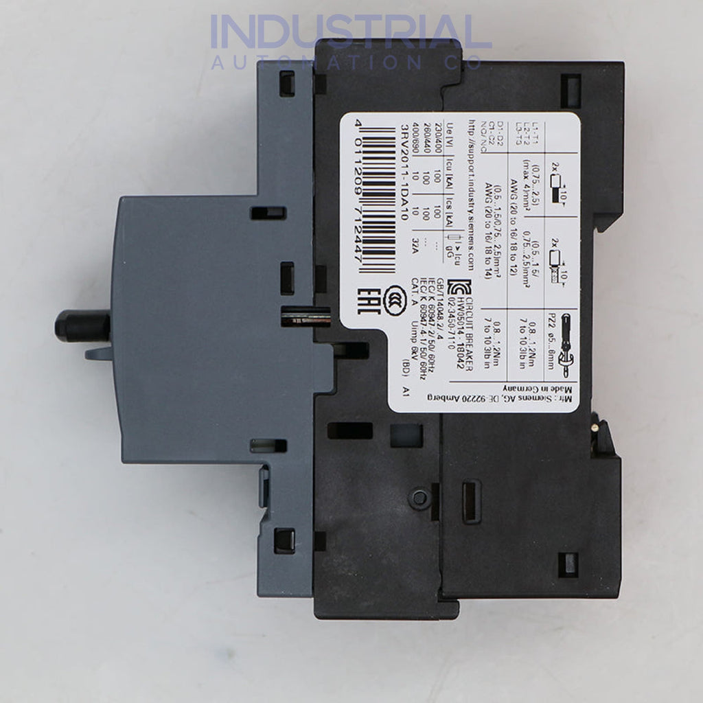 Siemens 3RV2011-1DA10 New