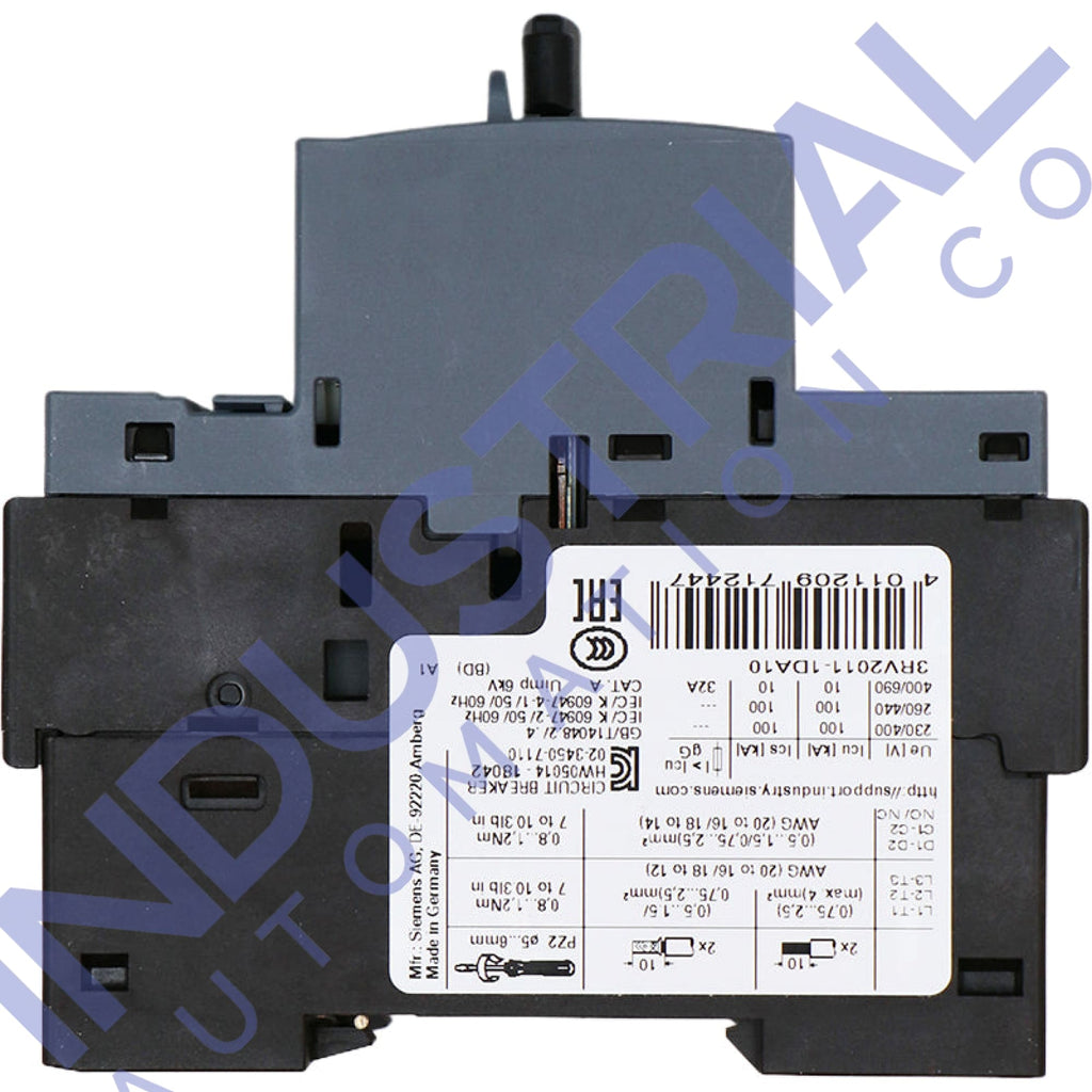 Siemens 3RV2011-1DA10 New